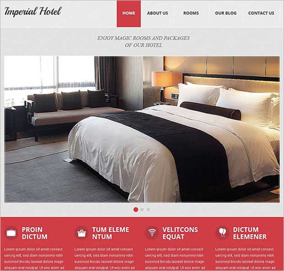 imperial hotel drupal template