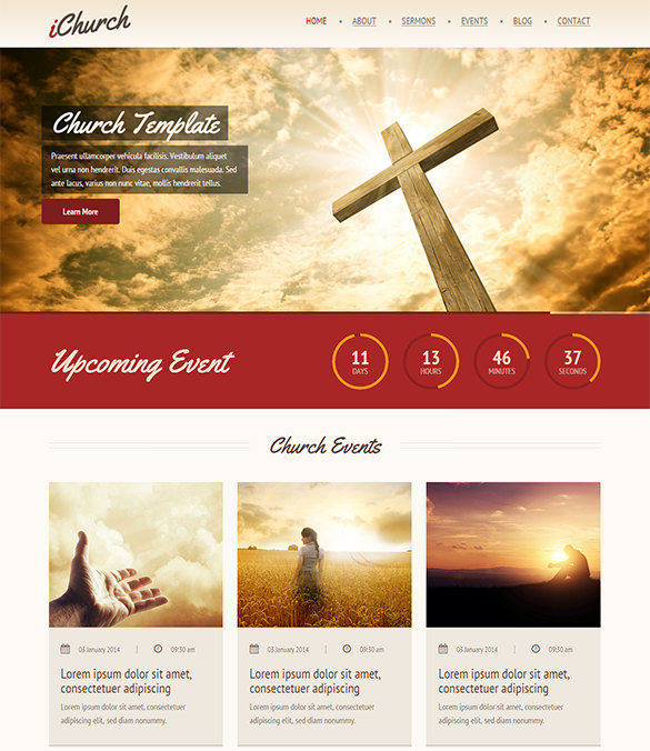 31+ Church Website Themes & Templates Free & Premium Templates