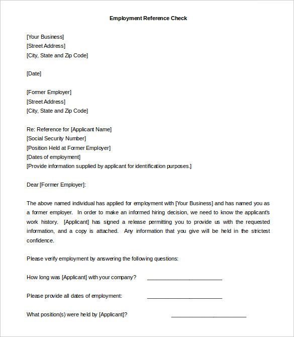 letter template verifying employment Free PDF, Templates Premium    42  Reference & DOC  Letter