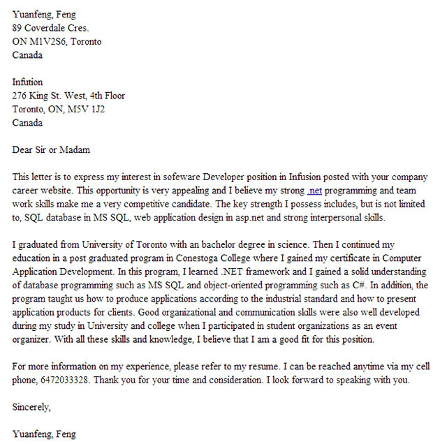 19 Best Cover Letter Template & Format