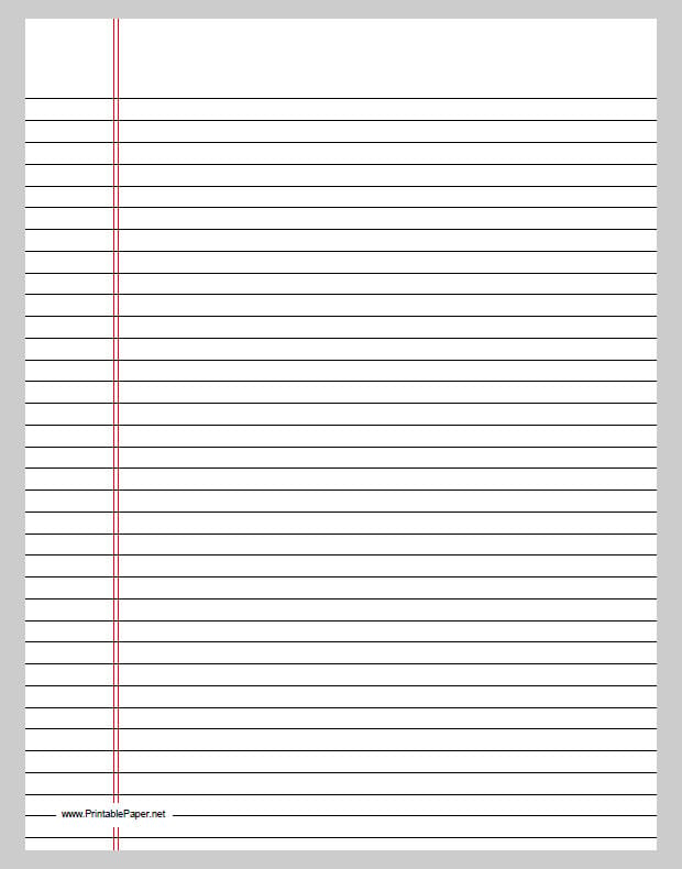 lined paper template free premium templates