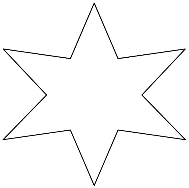 Customized Star Stencil Shapes