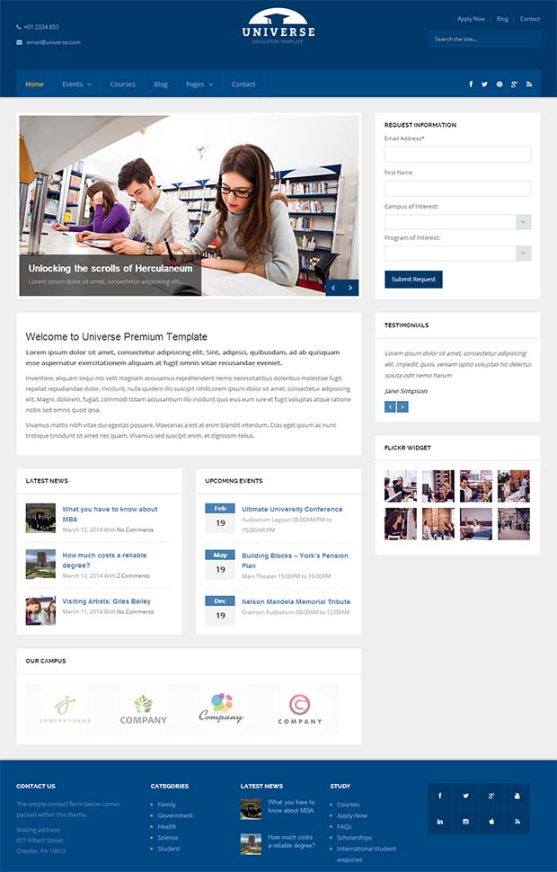 8-best-premium-school-website-templates