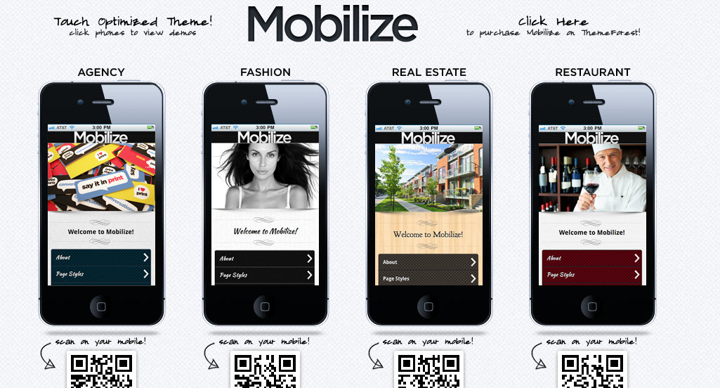 Html mobile. Mobilize.