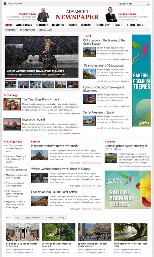 20+ Best Premium News Website Templates