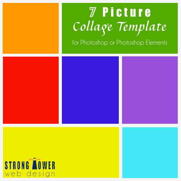 free collage templates for photoshop