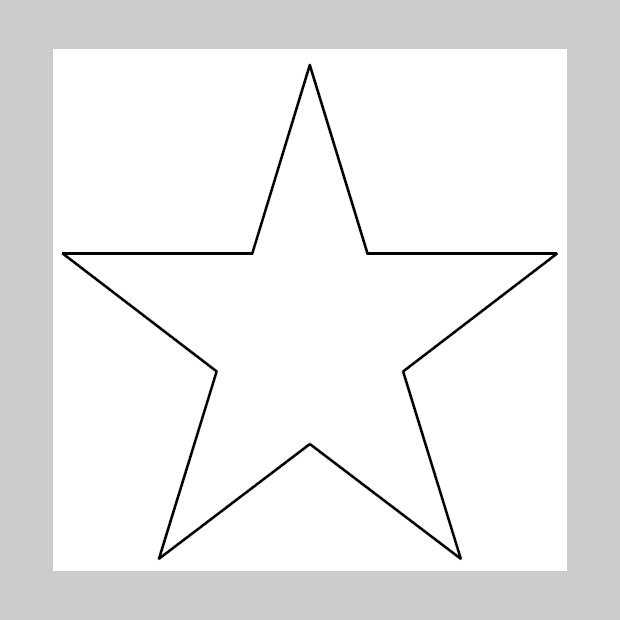 5 Point Star Template