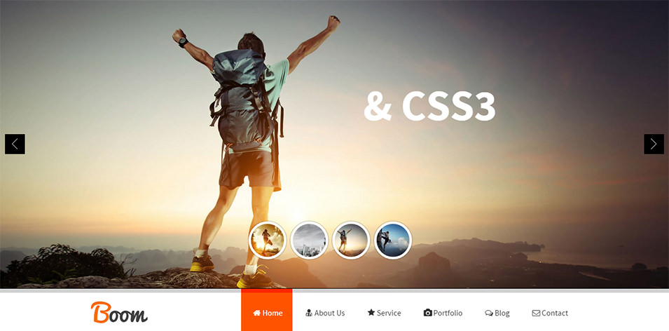 boom onepage drupal 7 theme