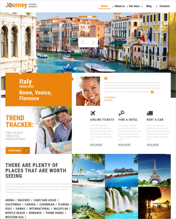 55 Tourism Website Themes Templates Free Premium Dream Travel Html Website Template