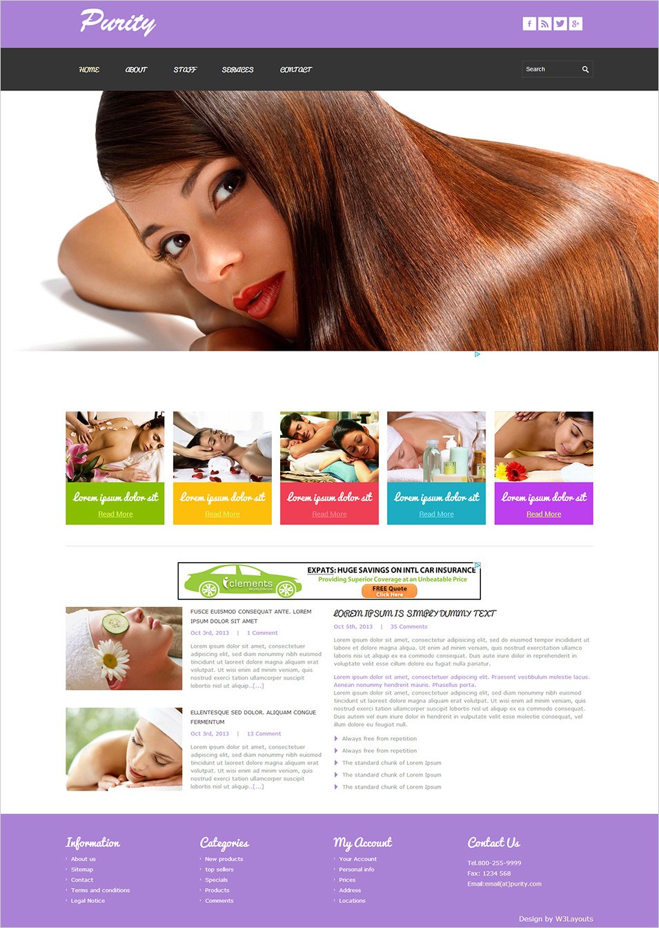 18 Beauty Salon Website Templates Free Premium Templates