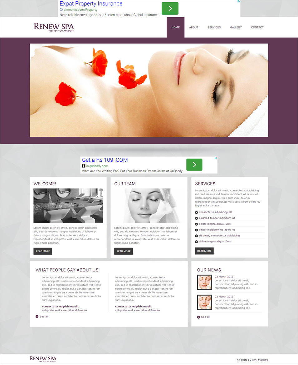 18+ Beauty Salon Website Templates | Free & Premium Templates