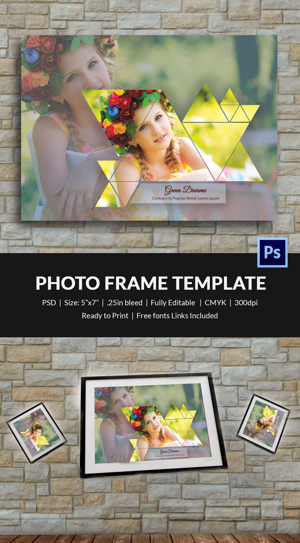 wedding album psd sheets frame