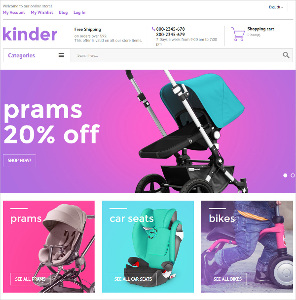 kids ecommerce magento website theme 179