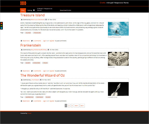 free best drupal theme