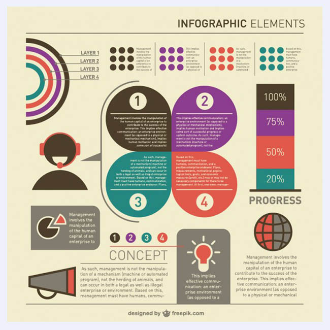 40+ Best and Free Infographic Elements