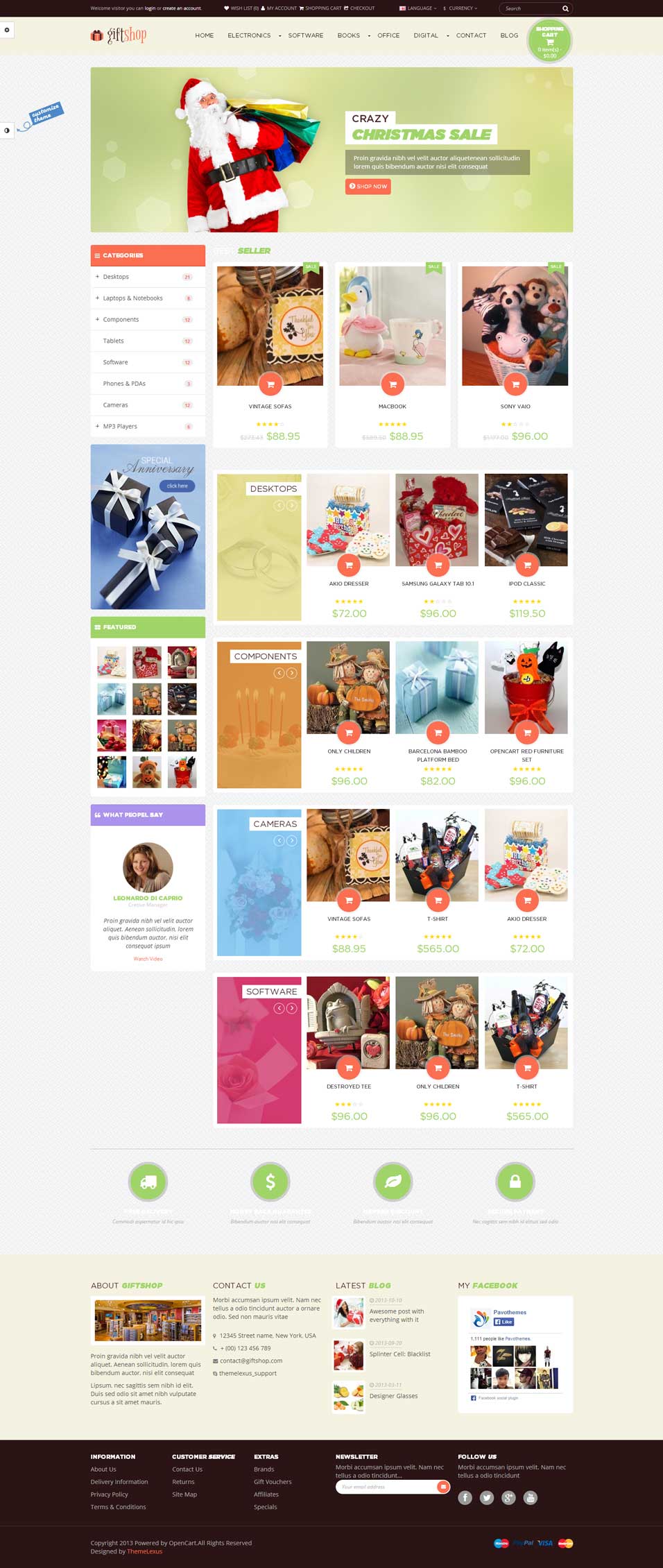 15 Best and Latest Gift Store site Templates Free & Premium Templates