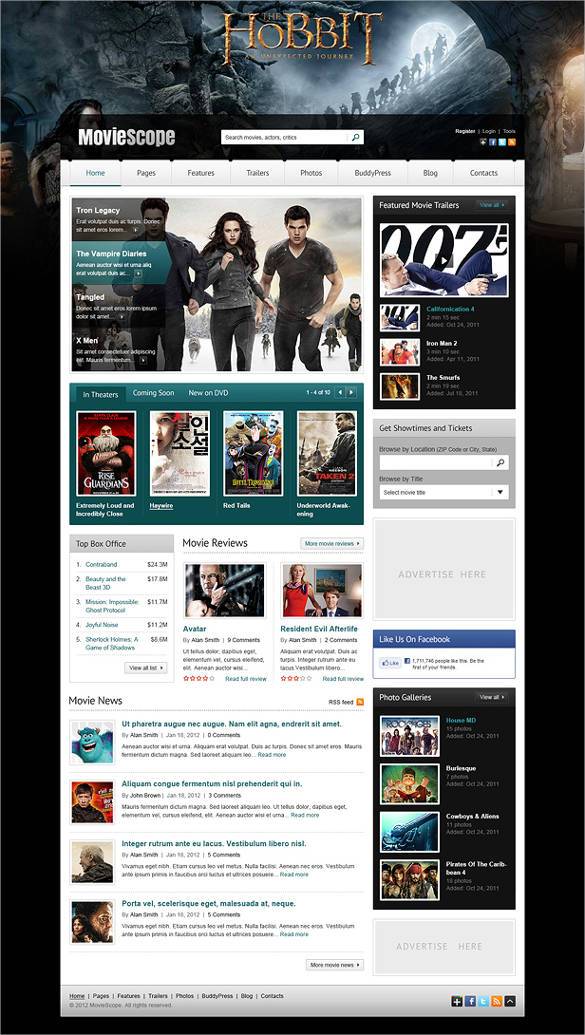 18+ Responsive Video Website Themes & Templates