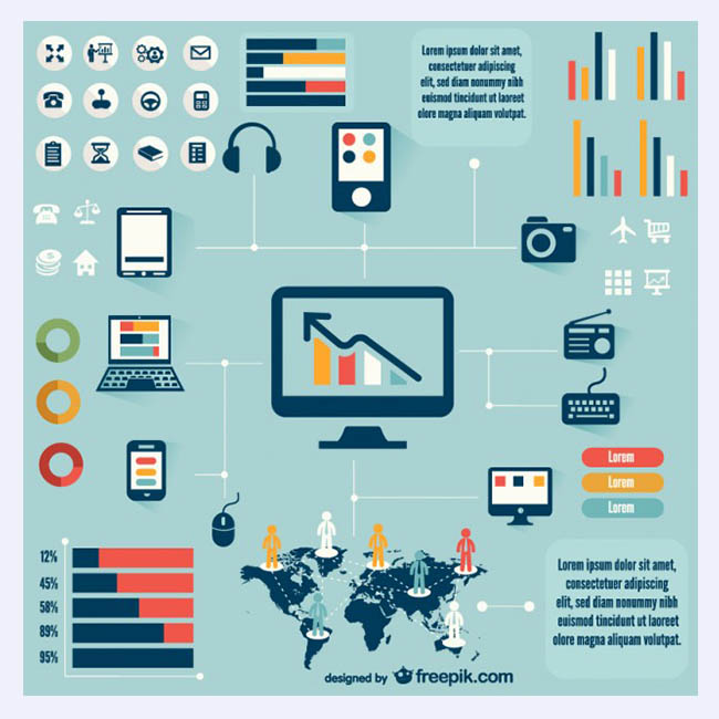 technology free infographic