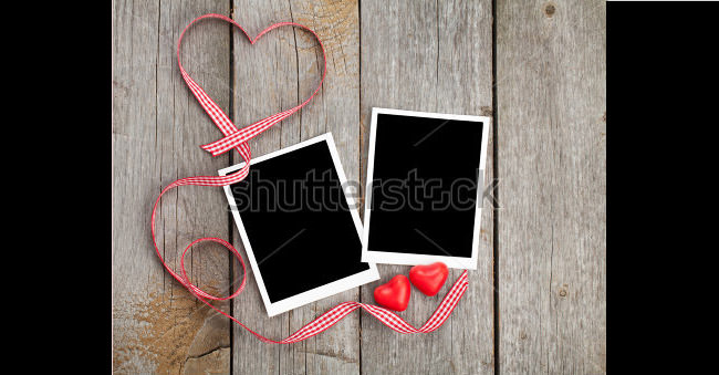 two photo frames