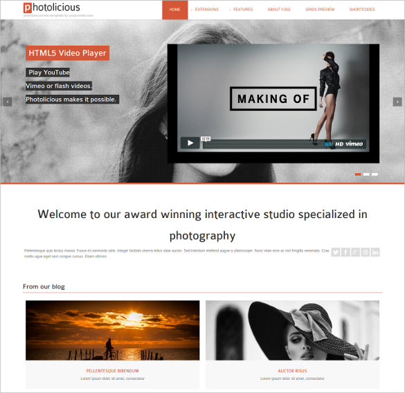 19+ Photography Joomla Themes & Templates