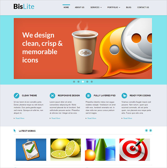 21+ Free Business Website Themes & Templates | Free ...