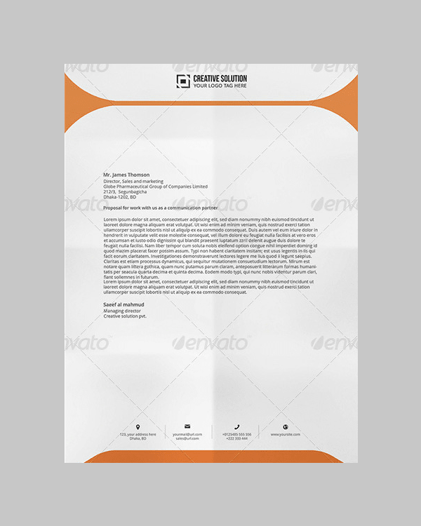 40+ Word Letterhead Templates - Free PSD, AI, EPS Format Download!