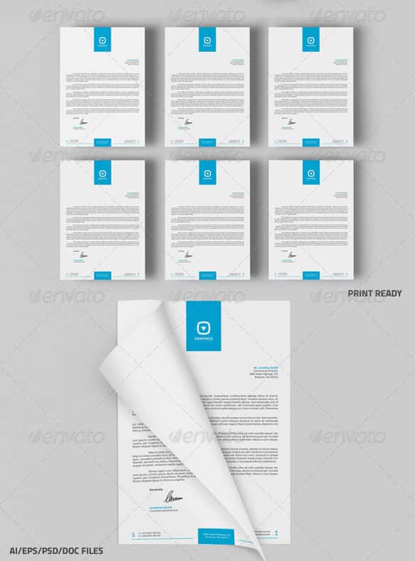 40+ Word Letterhead Templates - Free PSD, AI, EPS Format Download!