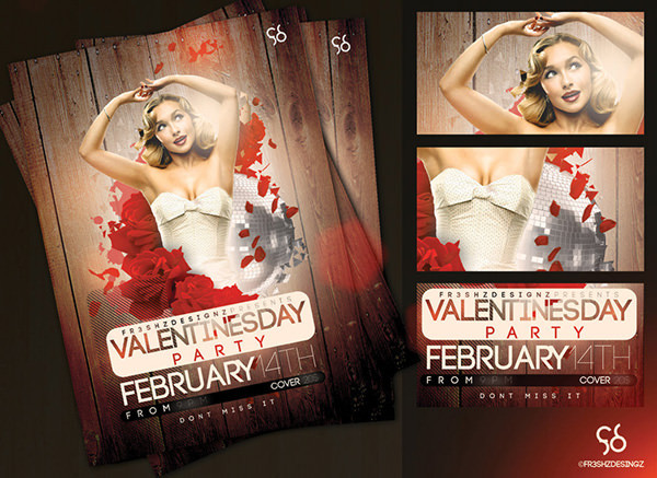 free v’day postersample