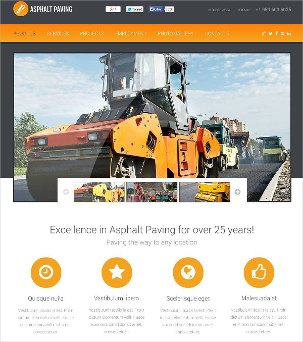 excellent industrial flash cms template 69