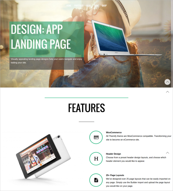 23+ Premium Landing Page Themes & Templates