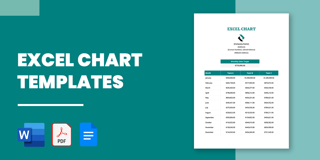 excel template graph