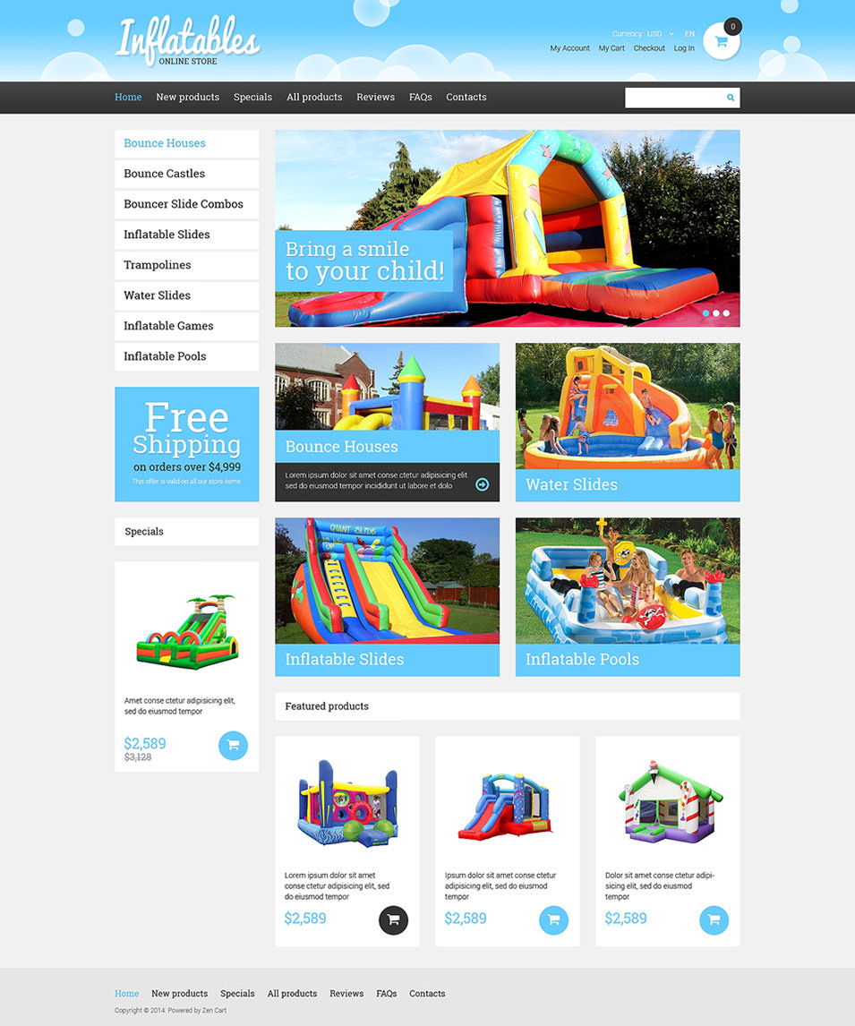 Responsive Zen Cart Website Templates & Themes | Free & Premium