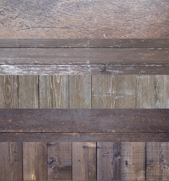 6 vintage wood textures