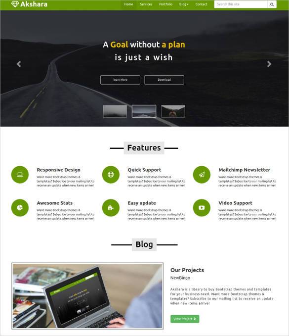 xara web templates free download