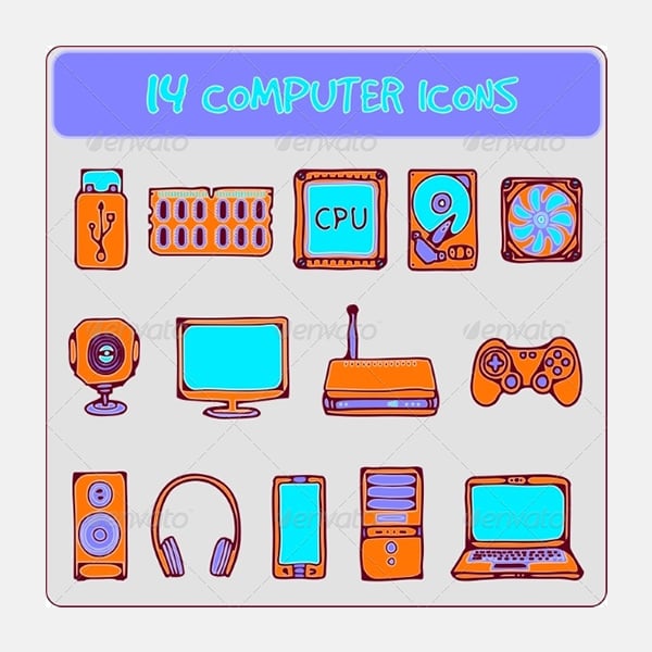 computer icons 820