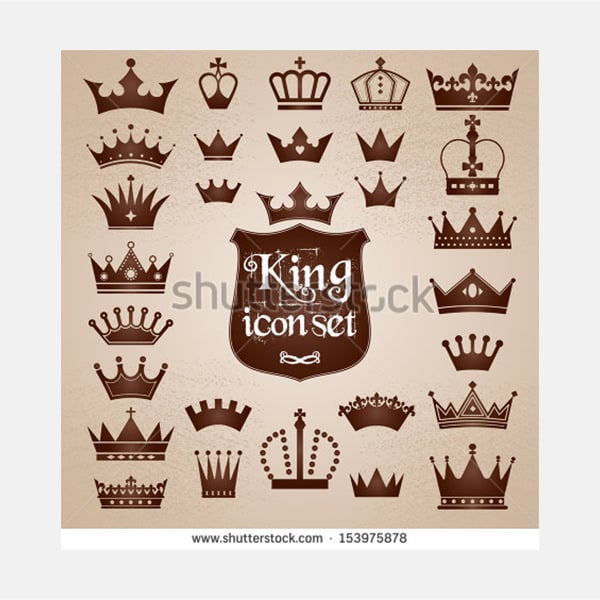 crowns vintage set