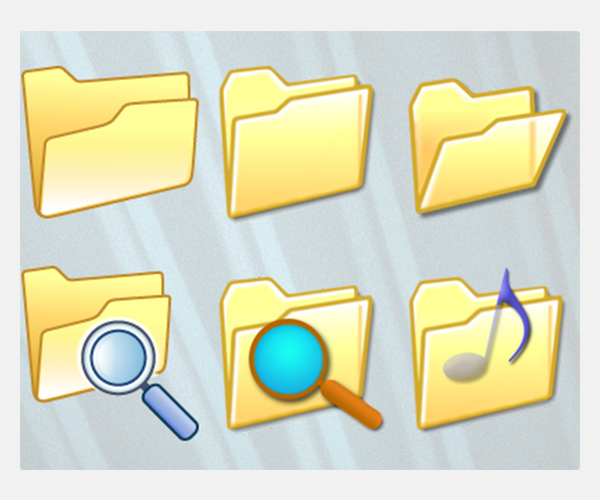 folder icon set