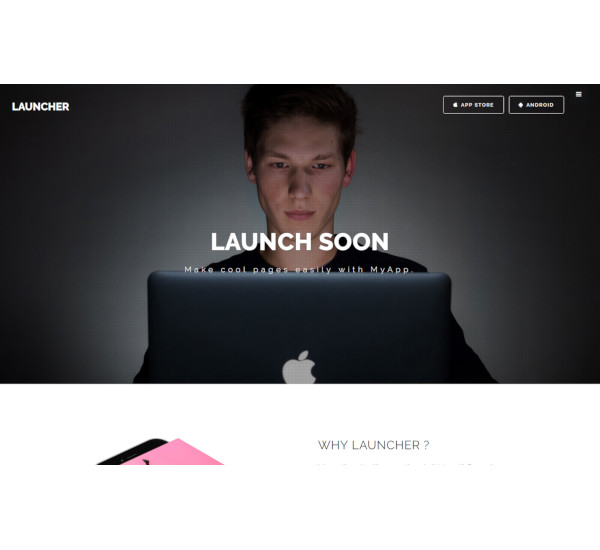 landing page bootstrap responsive web template