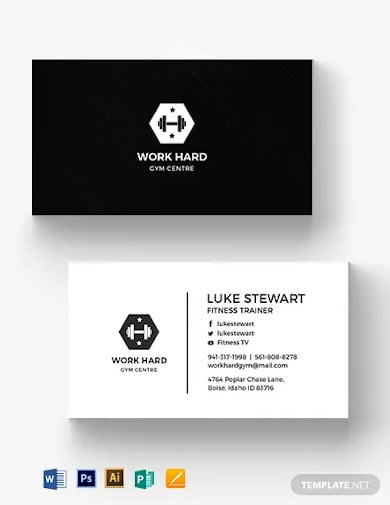 personal-trainer-business-card-template