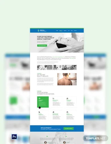 physiotherapy-psd-landing-page-template