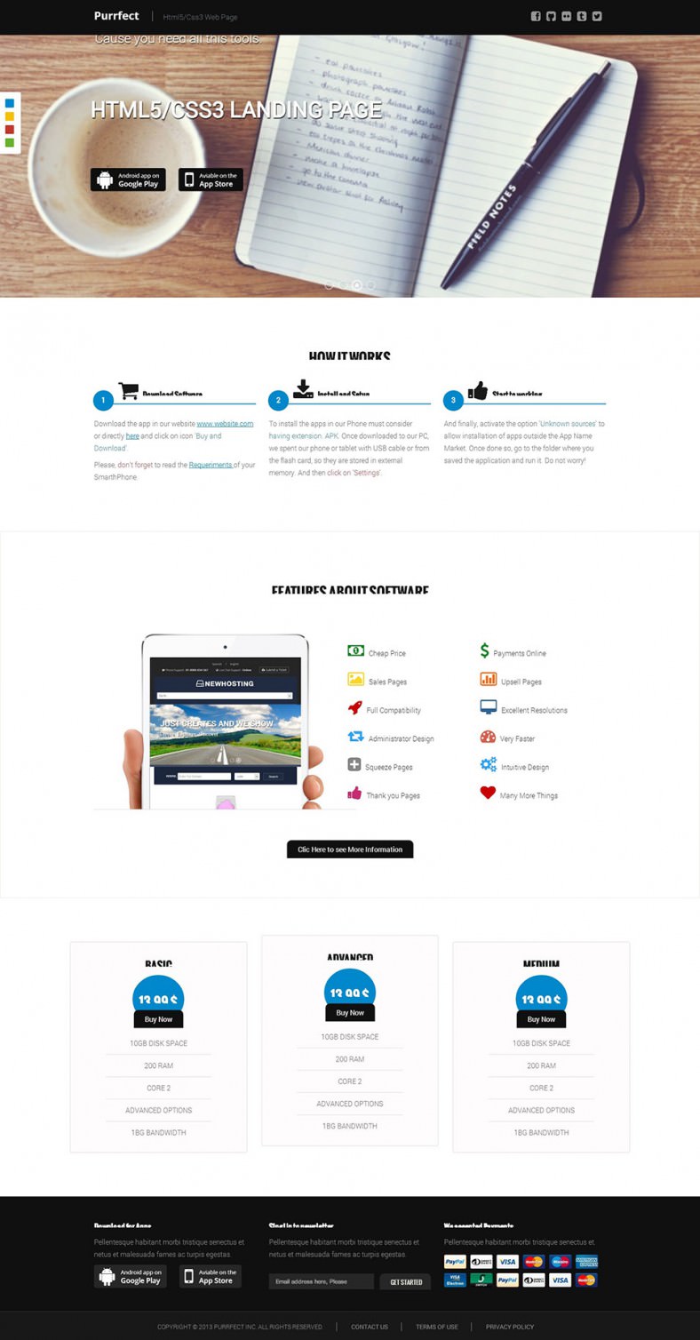 21+ Best HTML 5 Landing Page Templates & Themes Free & Premium Templates