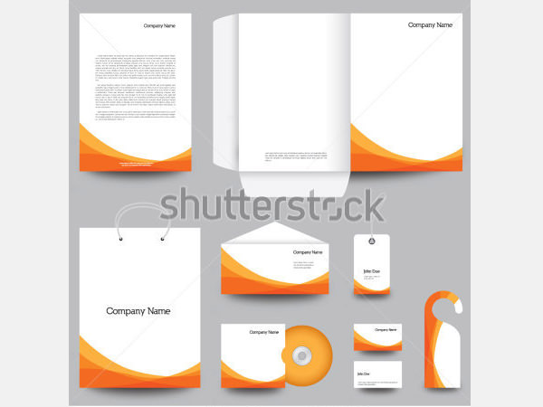 stationery template design