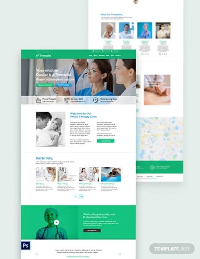 therapist-psd-landing-page-template