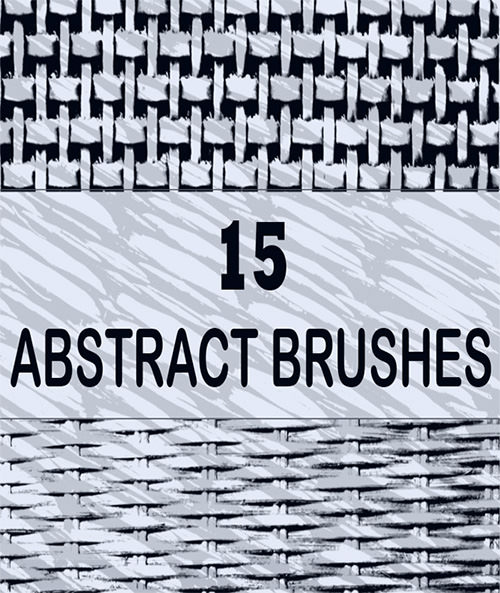 abstract wicker brushes