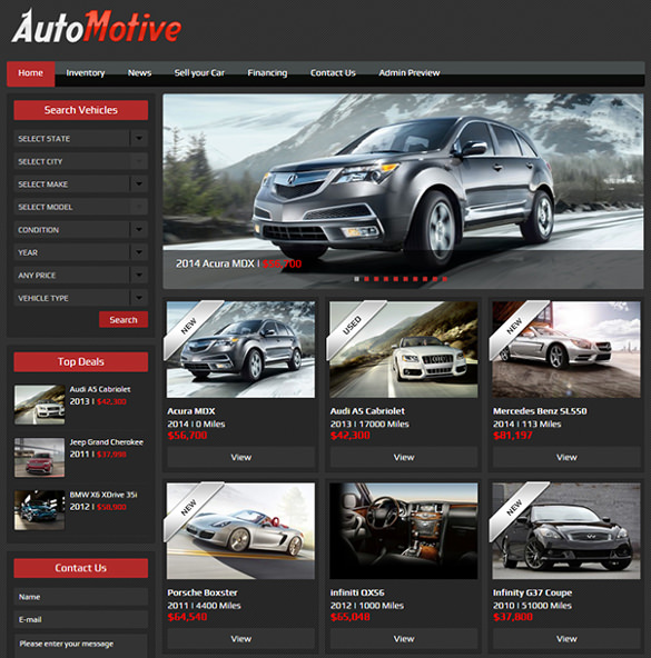 15+ Car Dealer Wordpress Themes & Templates