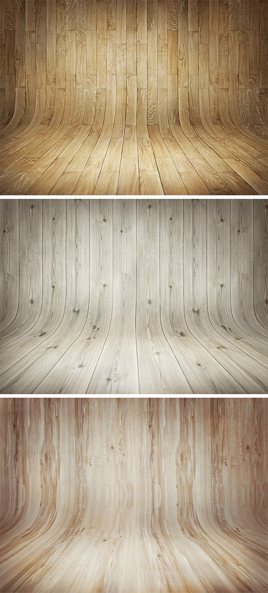 curved wooden backdrops vol