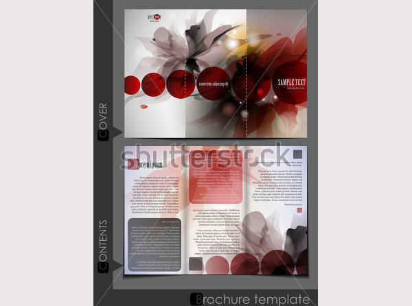 brochure template design