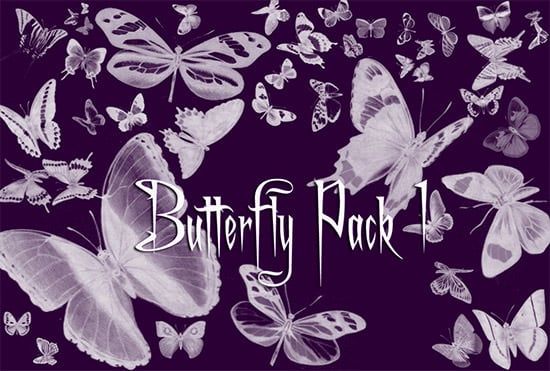 butterfly brushes pack