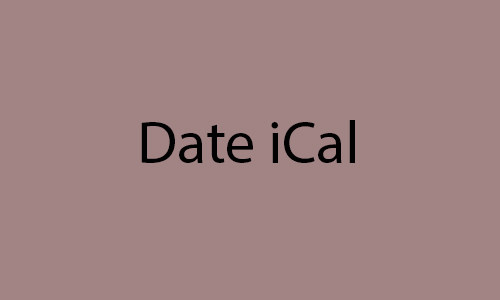 date ical