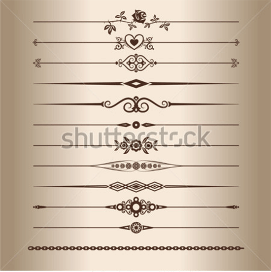 decorative lines